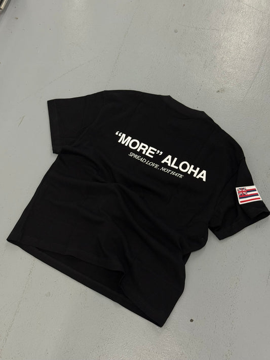 SPREAD LOVE TEE - SOLID BLACK