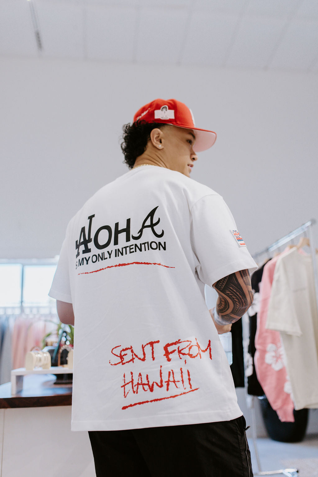 “INTENTIONS” TEE - WHITE